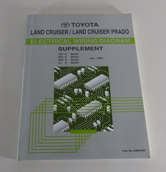 Workshop Manual electrical wiring diagram Toyota Land Cruiser + Prado von 6/1999
