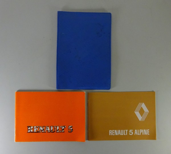 Bordmappe + Betriebsanleitung / Handbuch Renault R5 Alpine Stand 03/1981