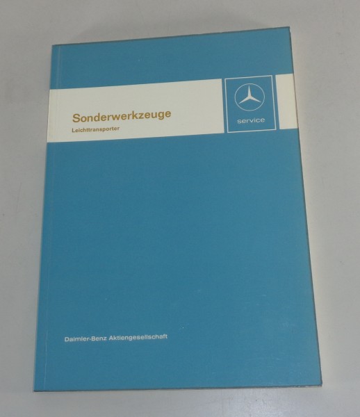 Werkstatthandbuch Sonderwerkzeuge für Mercedes Leichttransporter L 206 D / L 207