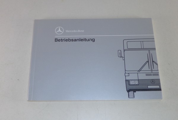 Betriebsanleitung Mercedes Benz Bus O 405 / O 407 Stand 04/1990