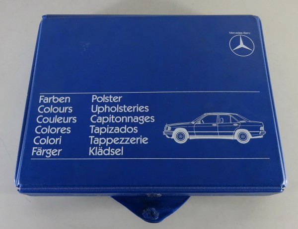 Farben + Polstermappe Mercedes-Benz W126 / C126 / R107 / C107 / W124 / W201