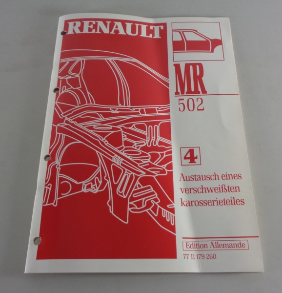 Werkstatthandbuch Renault ClioTwingo Safrane Espace Karosserie von 1994