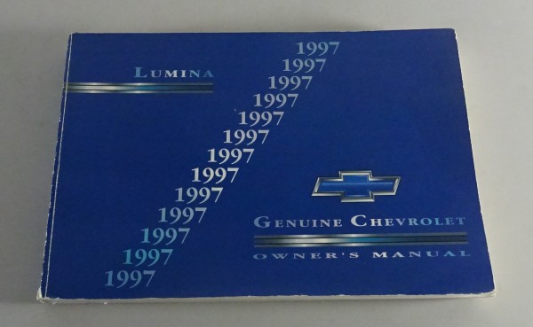 Owner´s Manual / Handbook Chevrolet Lumina Stand 1997