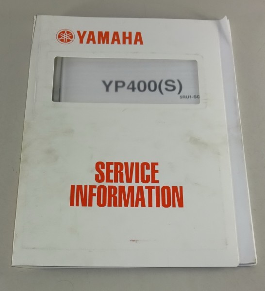 Werkstatthandbuch Service Information Yamaha YP 400 (S) Stand 2004