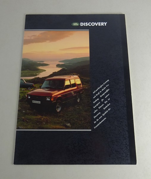 Prospekt / Broschüre Land Rover Discovery