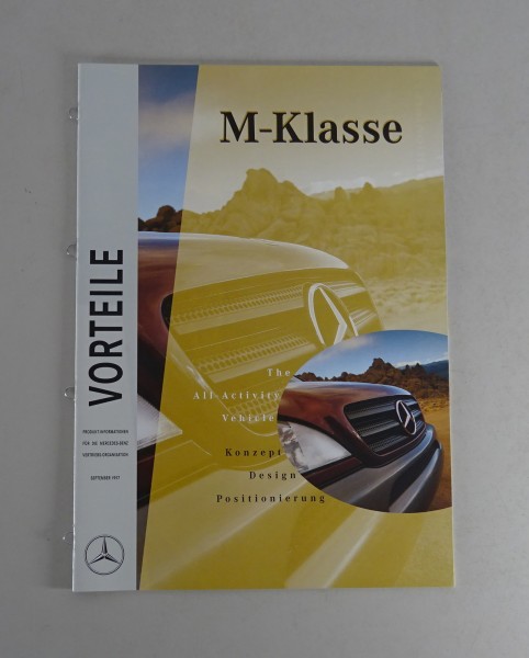 Vorteile Mercedes-Benz ML W 163 Konzept Stand 09/1997