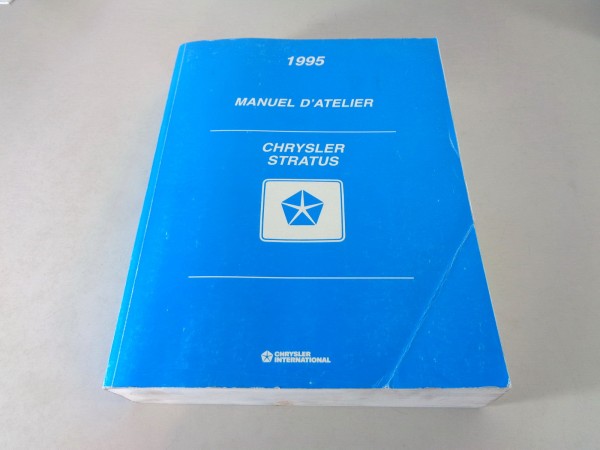 Manuel d'atelier / guide de réparation Chrysler Stratus Année modèle 1995