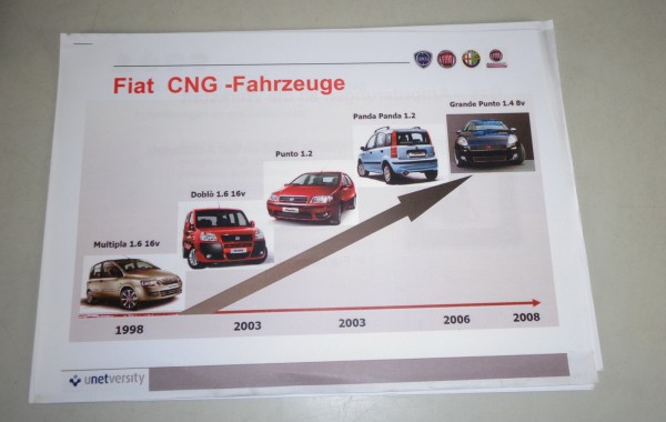 Service Informationen Fiat CNG Fahrzeuge Multipla Boblo Punto Panda Grande Punto