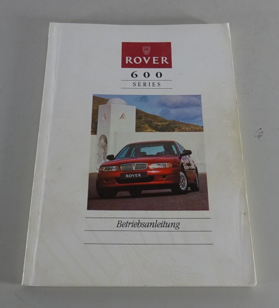 Betriebsanleitung / Handbuch Rover 620 + 623 Stand 1993