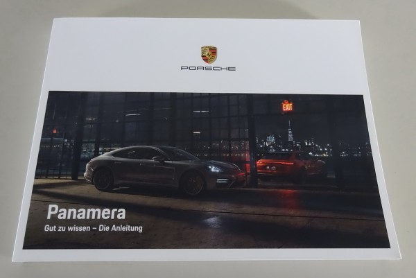 Betriebsanleitung / Handbuch Porsche Panamera Modelljahr 2021