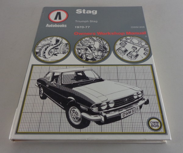 Reparaturanleitung Autobook Triumph Stag V 8 1970 - 1977