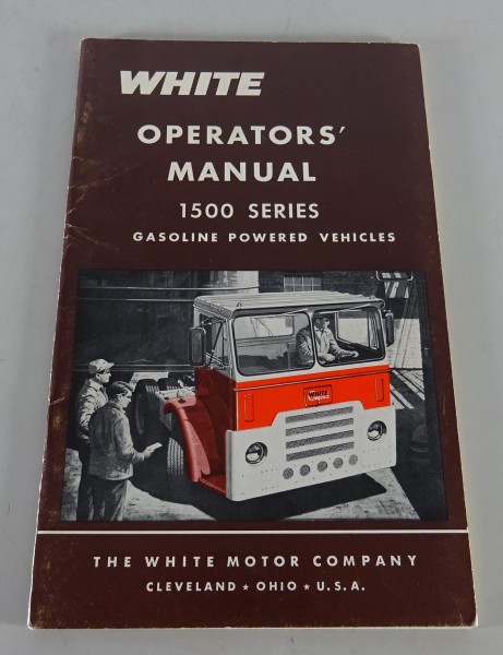 Owner´s Manual / Handbook White Truck 1500 Series