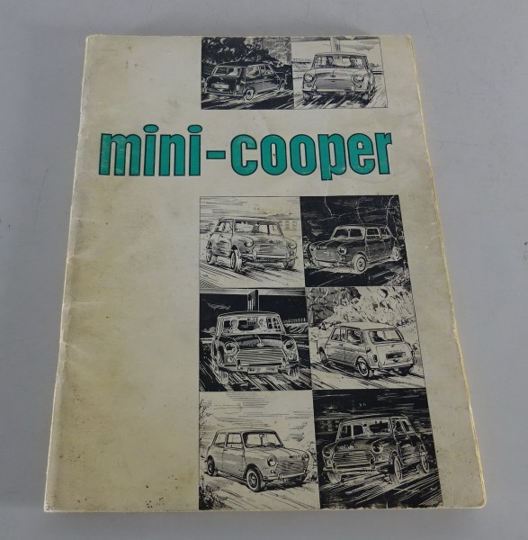 Betriebsanleitung Austin / BMC Mini MK. II Cooper + Cooper S Stand 06/1968