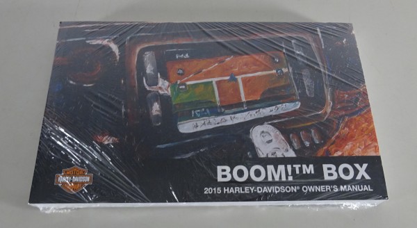 Owner´s Manual / Handbook Harley-Davidson Boom! Box Soundsystem from 2015