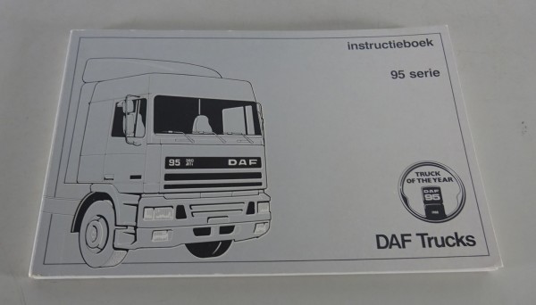 Gebruiksaanwijzing / Handboek DAF 95.310 / 350 / 380 Status 08/1993