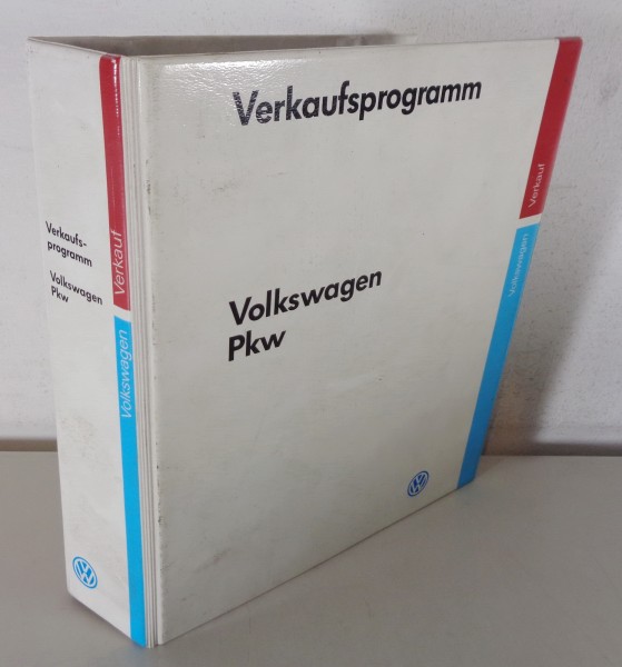 Verkaufstaschenbuch / Verkaufsprogramm VW Polo, Golf, Passat Modelljahr 2008