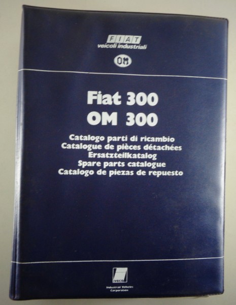 Teilekatalog / Parts List FIAT OM 300 IVECO Stand 1976