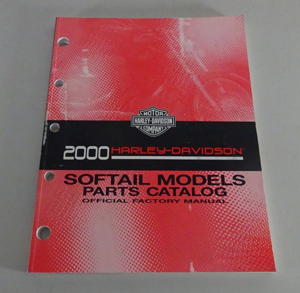 Parts catalog / Spare parts list Harley Davidson Softail Models '00 from 07/1999