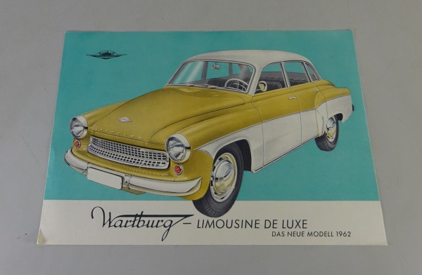 Prospektblatt / Broschüre Wartung 311/1 Limousine de Luxe Stand 1962