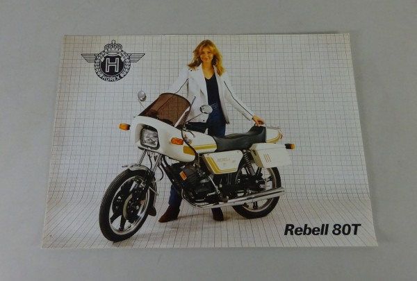 Prospektblatt / Broschüre Horex Rebell 80T