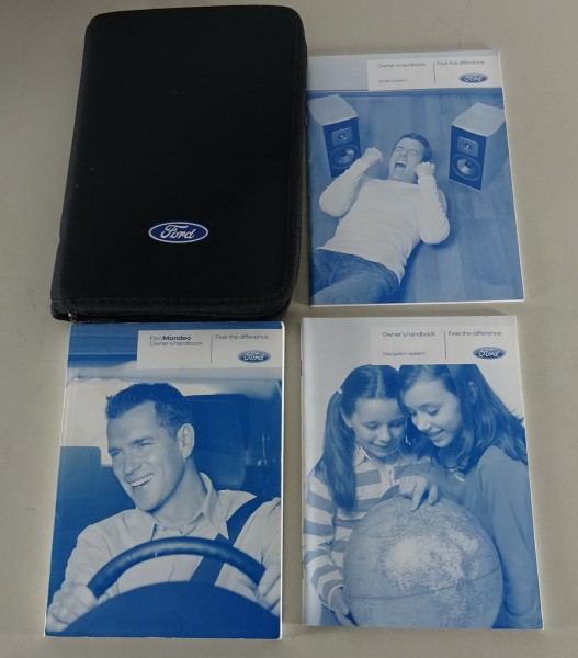 Owner's Manual / handbook + wallet Ford Mondeo from 12/2006