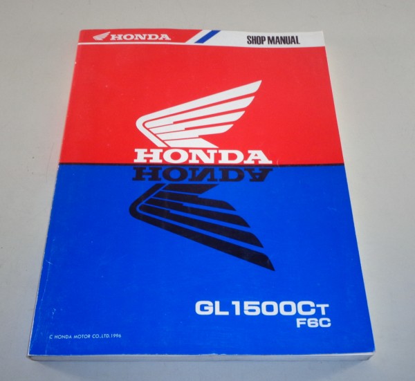 Workshop Manual Honda GL 1500 C FC6 from 1996