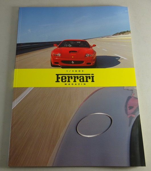 Prospekt / Zeitschrift Ferrari Magazin Nr. I/2002