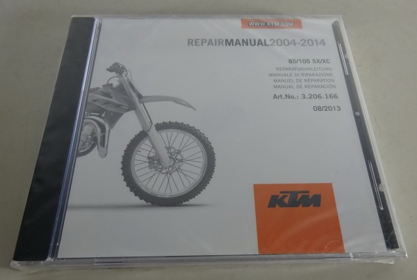 Werkstatthandbuch / Workshop Manual KTM 85/105 SX/XC Bj. 2004 - 2014