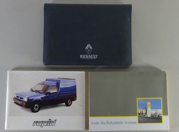 Bordmappe + Betriebsanleitung Renault Rapid | Stand 1996