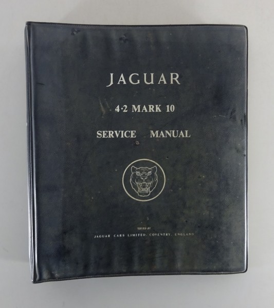 Werkstatthandbuch / Service Manual Jaguar Mark 10 / MK. X 4,2 Liter engl.