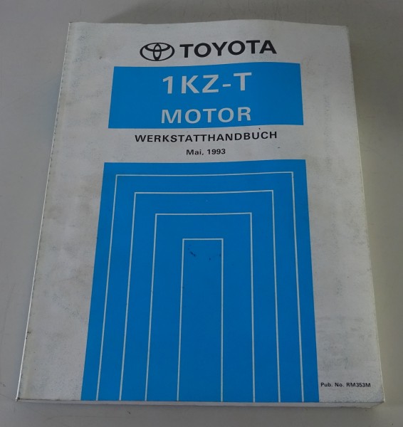 Werkstatthandbuch Toyota Motor 1KZ - T 3,0l 127 PS für Land Cruiser J7 - 5/1993