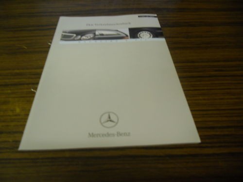 Verkaufstaschenbuch Mercedes E-Klasse S 211 02/2003