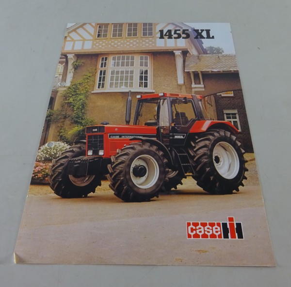 Prospekt/ Datenblatt Case IH 1455 XL Allrad Stand 04/1975