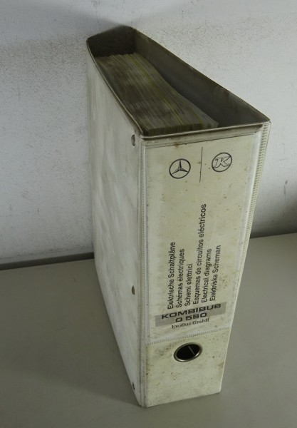 Werkstatthandbuch Mercedes Benz EvoBus Kombibus O550 Stand 07/1998