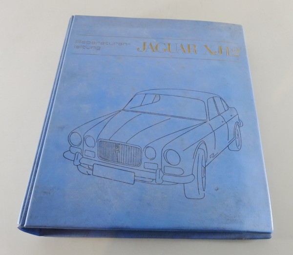 Werkstatthandbuch Jaguar XJ12 Serie I Baujahr 1968 - 1973 auf deutsch von 1972