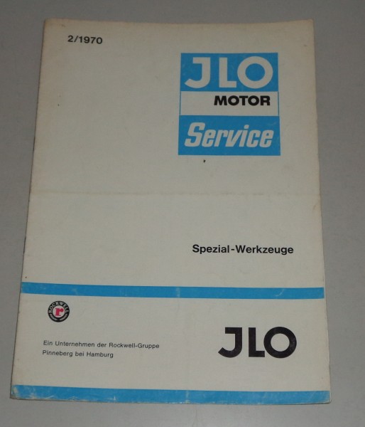 Spezialwerkzeug-Katalog ILO Motoren Stand 02/1970