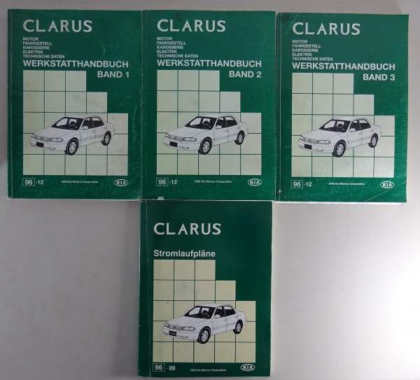 Werkstatthandbuch & Stromlaufpläne Kia Clarus Baujahr 1996 - 2001