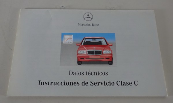 Instrucciones de servicio Datos técnicos Mercedes-Benz Clase C W202 de 08/1997