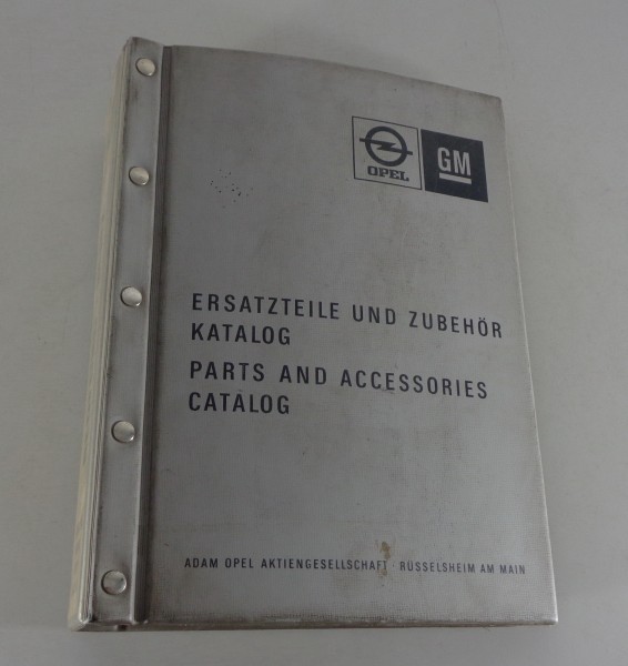 Teilekatalog / Ersatzteilkatalog Opel Bedford Blitz CF ab Baujahr 1969 Std. 1973