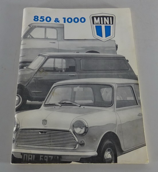 Betriebsanleitung / Handbuch Austin / Morris Mini 850 / 1000 Stand 1972