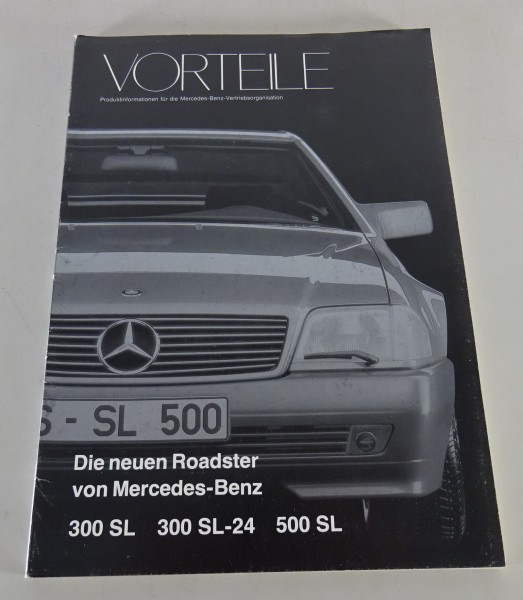 Vorteile Mercedes-Benz R129 300 SL / 300 SL-24 / 500 SL Stand 02/1989