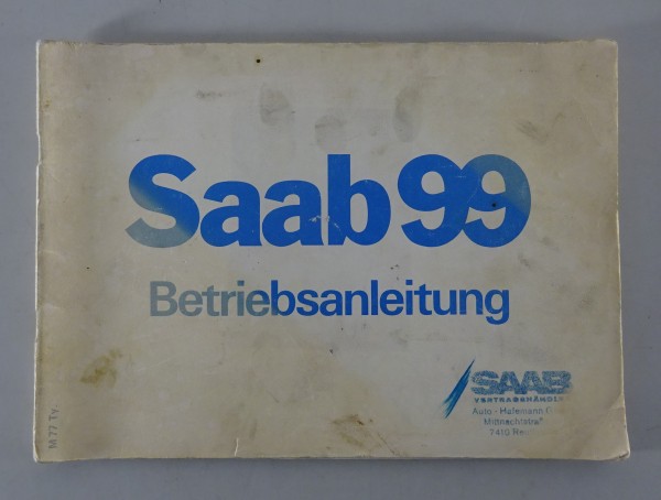 Betriebsanleitung / Handbuch Saab 99 Stand 12/1976