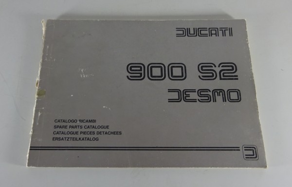 Teilekatalog / Parts List / catalogo ricambi Ducati 900 S2 Desmo