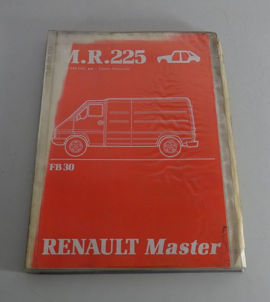 Werkstatthandbuch / Reparaturhandbuch Renault Master 1 Karosserie Stand 04/1981