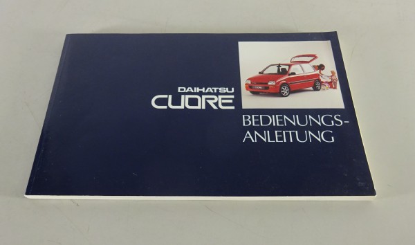 Betriebsanleitung / Handbuch Daihatsu Cuore Stand 1991