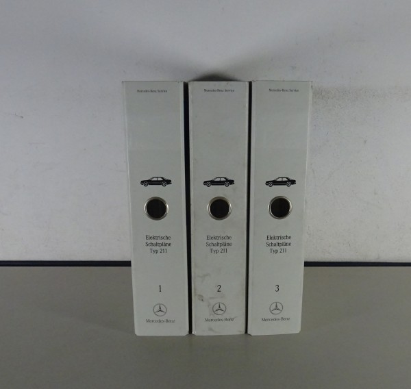 Werkstatthandbuch Elektrik Schaltpläne Mercedes E-Klasse W211 von 2001
