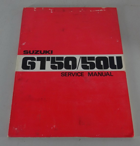 Workshop Manual / Service Manual Suzuki GT 50 / GT 50 U from 07/1977