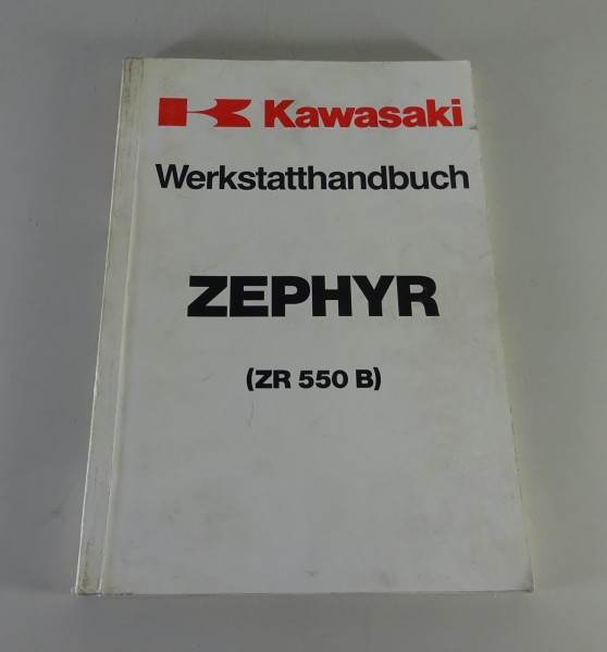 Werkstatthandbuch / Reparaturanleitung Kawasaki Zephyr 550 (ZR 550 B) Bj. '91-00