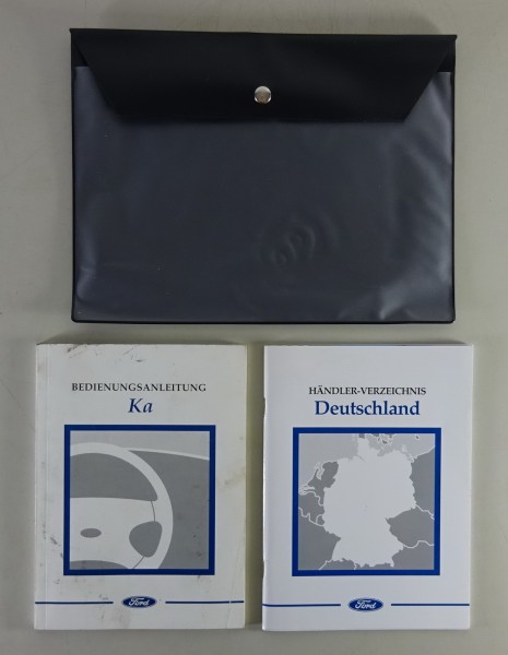 Bordmappe mit Betriebsanleitung Ford KA Stand 11/1996