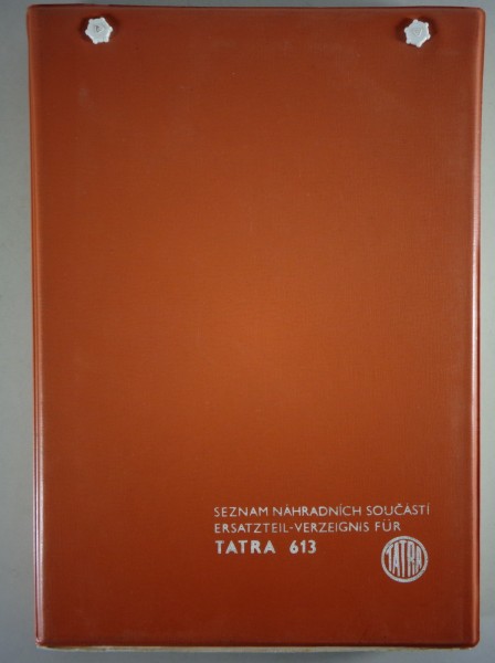 Teilekatalog / Ersatzteilliste Tatra 613 V8 Stand 1975
